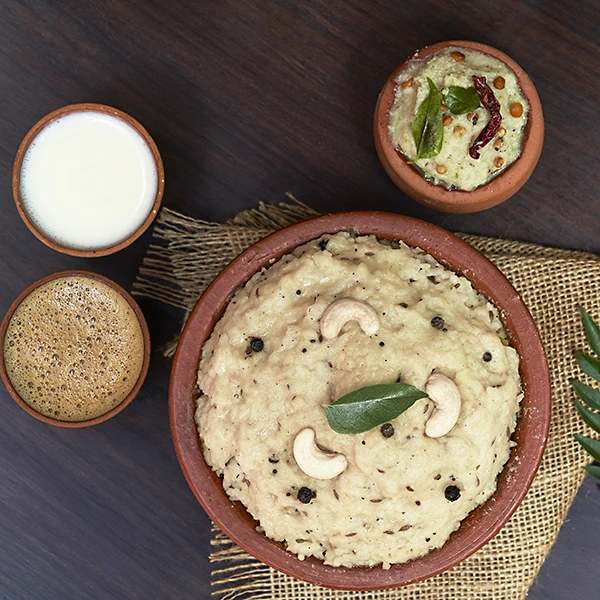 GRUhaSutram Delicious & Flavourful Millet Pongal