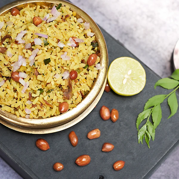 GRUhaSutram Kanda Poha mix - Breakfast in a Jiffy!