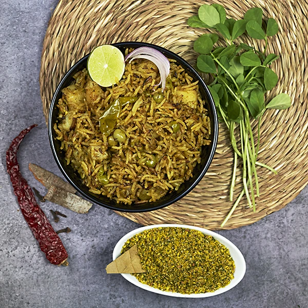 GRUhaSutram Quick & Tasty Methi Pulao Masala