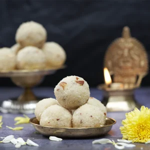 GRUhaSutram Aromatic & Light Rava Laddu