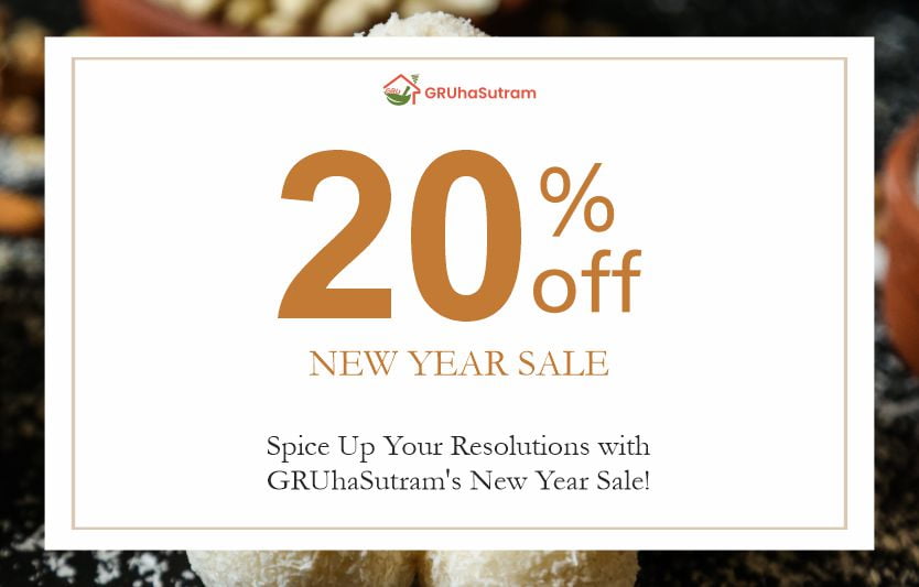 Read more about the article Spice Up Your New Year with GRUhaSutram! (20% Off!)